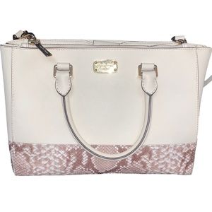 Michael Kors Kellen Sand & Snake Bag